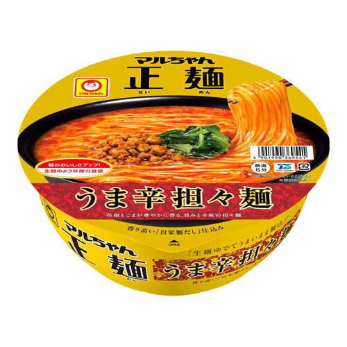 東洋水産 マルちゃん マルちゃん正麺 うま辛担々麺 126g ×12 メーカー直送