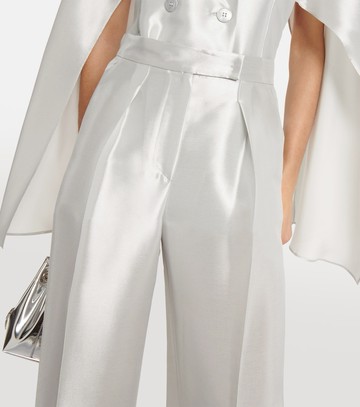 Max Mara Bridal Tebano silk-blend pants