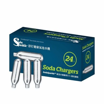 舒打健康氣泡水機 專用CO2鋼瓶 - 72入 鋼瓶72入