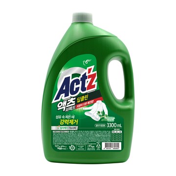 Act'z 深層清潔洗衣精  3.3L  1桶