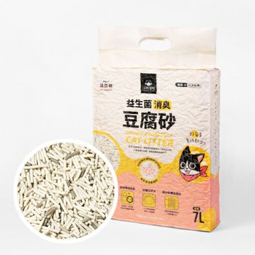 【寵愛家】-2包免運賣場-汪喵星球益生菌消臭豆腐砂7Lx2包