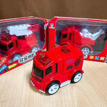 《翔翼玩具》兒童玩具合金車 迴力車合金車 迴力車 消防車 摩輪車 超跑 燈光賽車 汽車 迴力車 免電池 回力車49969