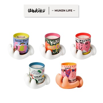 WEKUKU｜掌握系列 香氛蠟燭 香薰蠟燭 芳香蠟燭 精油蠟燭 擴香 交換禮物 室內香氛