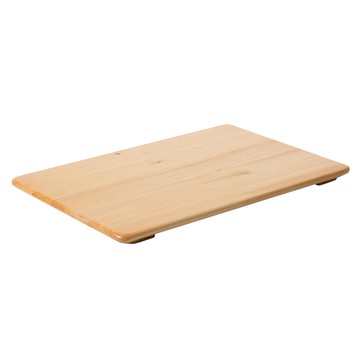 Damda Home 購物籃木頭桌板 大 寬(W)36 x 長(D) 52.6 x 高(H) 2.5cm  自然色  1個