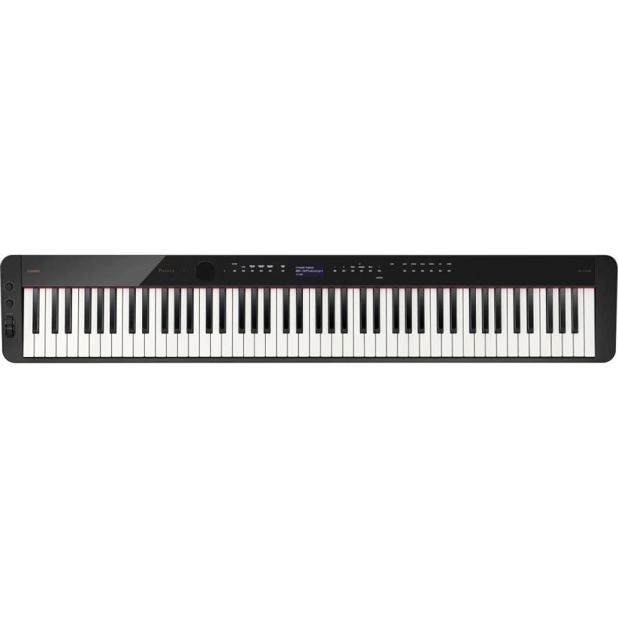 CASIO PX-S3100BK(専用ソフトケース SC-800P付) ブラック スリムボディ デジタルピアノ 代金引換不可