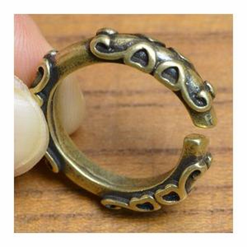 丸カン 真鍮パーツ デザイン入り 外径28mm 線径3mm 丸環 まるかん マルカン レザークラフト資材 レザークラフト材料 通販  LINEポイント最大0.5%GET LINEショッピング