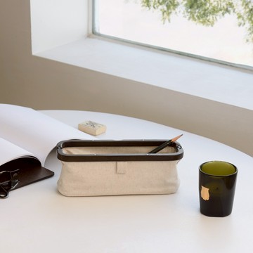 Gudee | UROKI 筆袋 (棉殼白)