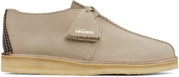 Clarks Originals 驼色 Desert Trek 德比鞋