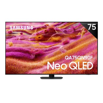 【Samsung 三星】75吋 QA75QN90FAXXZW Neo QLED QN90F 4K Samsung Vision AI 智慧顯示器 含桌放安裝+舊機回收