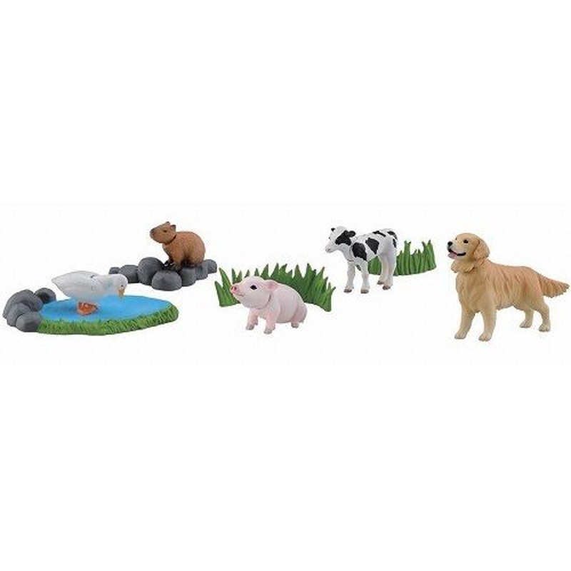 アニア　大集合　かわいい　ふれあい動物セット アニア AG-04 大集合! かわいい ふれあい動物 セット 送料無料