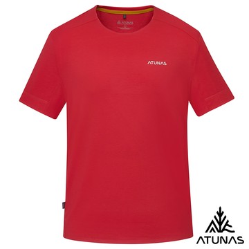 【ATUNAS 歐都納】男款POLARTEC DELTA短袖T恤A1TS2502M紅