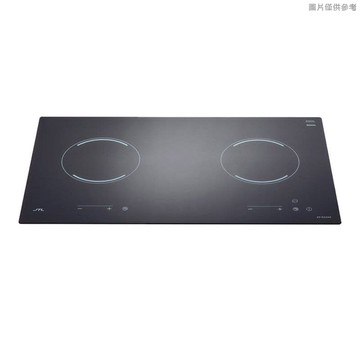 【喜特麗】【JT-EG268】75cm觸控式 雙口電陶爐(黑)-220V(送基本安裝)