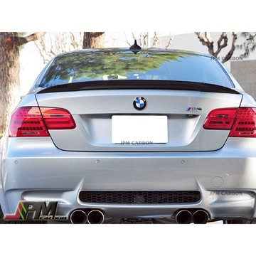 JPM 全新 BMW E92 335i M3 Coupe High Kick P Type 尾翼 Carbon 碳纖維