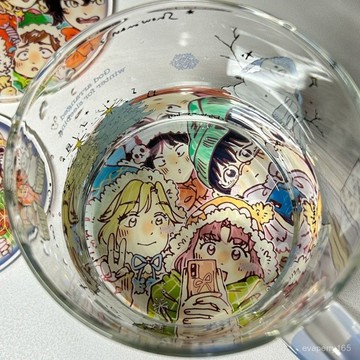 ✦限時瘋搶✦小紅書衕款躍動青春亞克力杯墊高顔值桌麵擺件送朋友禮物