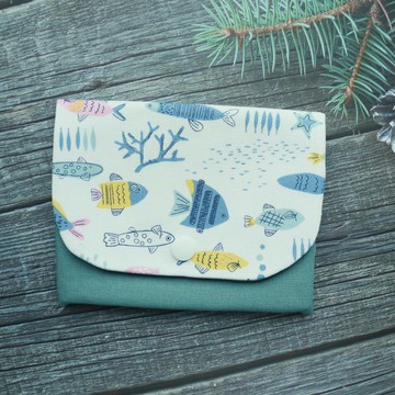 海洋世界 面紙包 衛生紙 袖珍面紙套 衛生棉包 隨身小包