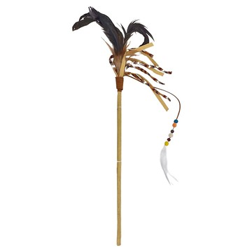 All For Paws 羽毛彩帶魔杖逗貓棒  1支