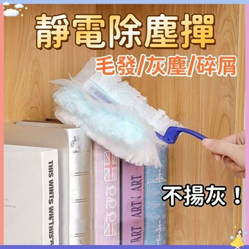 【現貨🔥隔日到貨】靜電除塵撢除塵撢 超細纖維除塵撢 除塵布 拋棄式除塵撢 雞毛撢子 除塵撢子 清潔用品 吸塵撢 除塵紙