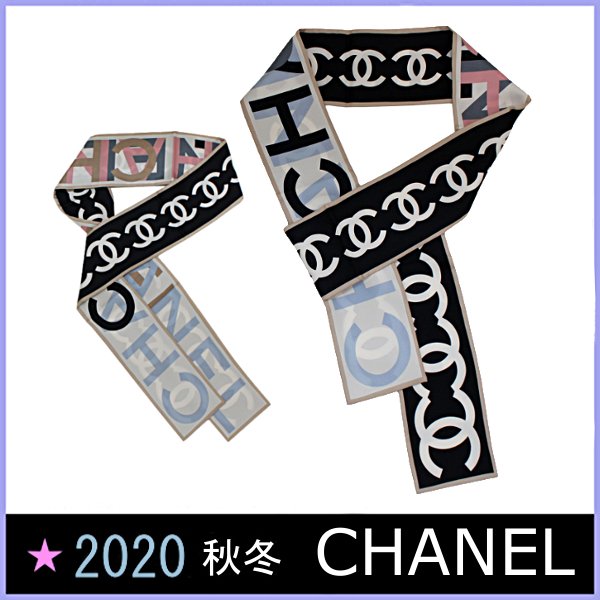 大好き CHANEL スカーフ マドラス レディース