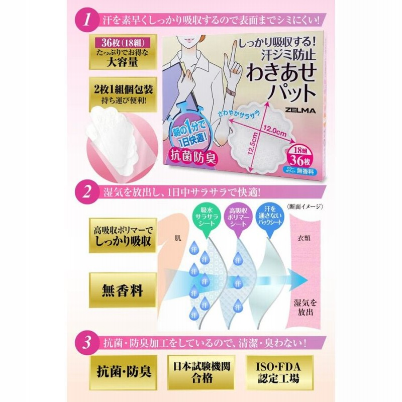 最大52%オフ! 汗わきパッド 汗取りパッド パット 防臭 抗菌 脇汗 対策 脇あせパット 60枚 脇汗パット 脇 汗 汗パット 夏 制汗 デオドラント 抗菌 消臭 無香料
