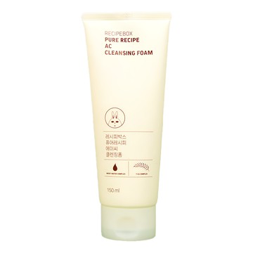 recipebox 韓兔 柔嫩調理抗痘泡沫洗面乳 150ml 溫和清潔 調理痘痘肌  1條