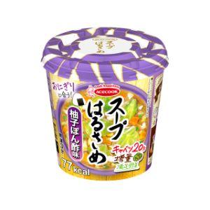 「エースコック」　スープはるさめ　柚子ぽん酢味　32g×6個セット