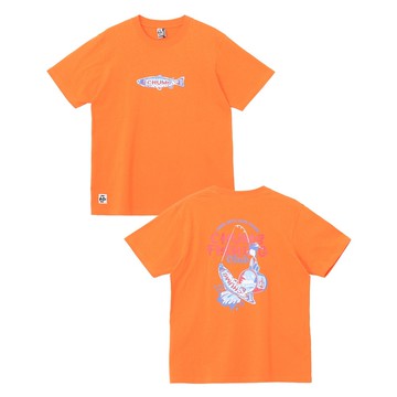 CHUMS CHUMS Fishing Club T-Shirt 男 短袖上衣 橘色 CH012753D001