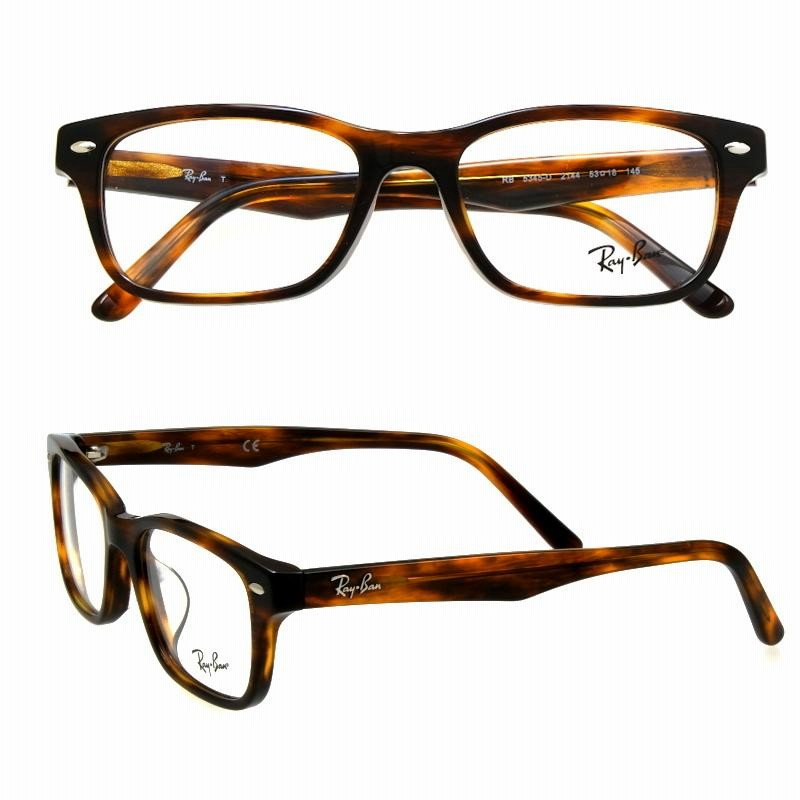 Ray-Ban (レイバン) RX5345D 53 2144 STRIPED HAVANA ブラウン 伊達メガネ 度付きメガネ PCメガネ |  LINEブランドカタログ