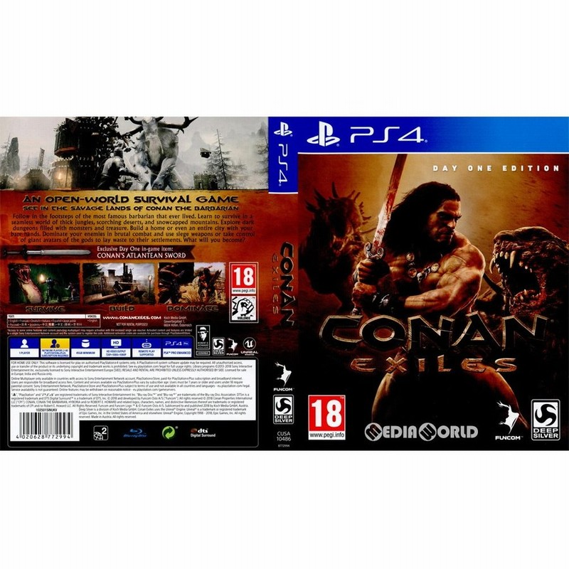 中古即納』{PS4}Conan Exiles(コナン エグザイル) Day One Edition(EU