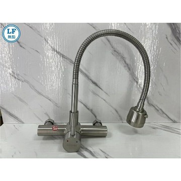 LF無鉛認證 萬向廚房水龍頭(壁式)【領券滿額再折千12/31止】