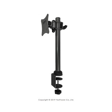 LCD-27 14-24吋桌上型液晶電視架/俯仰角度調整/螢幕360度旋轉/承重12kg/台灣製造