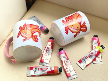 六角恐龍 Hobby 手工烤製馬克杯