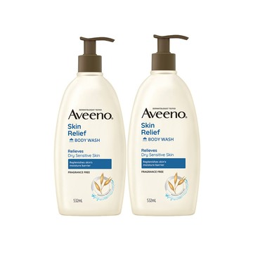 Aveeno 燕麥高效舒緩沐浴露532mlx2