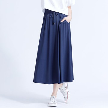 -°C 冰感防曬冰絲涼感長裙