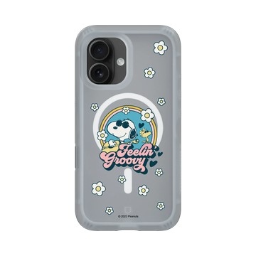 iPhone 16 AirX 流變灰 - 史努比 Snoopy - 開心小花