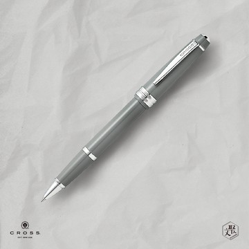 【CROSS】Bailey Light貝禮輕盈系列亮灰鋼珠筆 (原廠正貨)