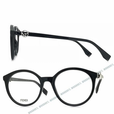 FENDI フェンディ メガネフレーム ブランド ブラック FF-0309