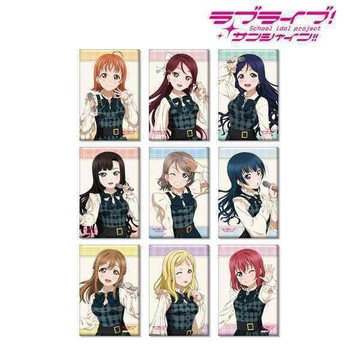 日谷lovelive方形吧唧動漫周邊