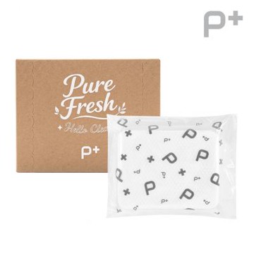 Pure+純淨佳 P+ 純淨天絲棉卸妝巾 75片