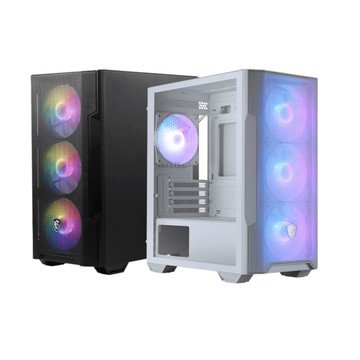 微星 MSI MAG FORGE M100R WHITE 電競機殼(白)