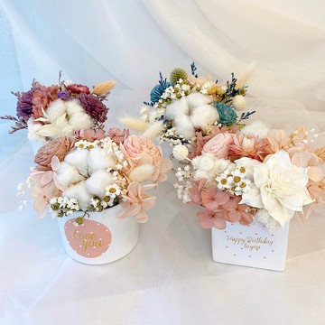 乾燥花 / 香氛永生盆花 (6款) /  擴香盆花