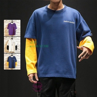 トレーナー メンズ おしゃれ 切り替え スウェット 大きいサイズ 長袖 ロゴ 防寒 暖かい カジュアル 春 通販 Lineポイント最大get Lineショッピング