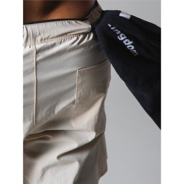 運動褲男拉鏈口袋短褲肌肉健身潮夏季跑步訓練透氣彈力休閑游泳褲