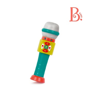 B.Toys 星據點霓虹麥克風 感統玩具 音樂玩具
