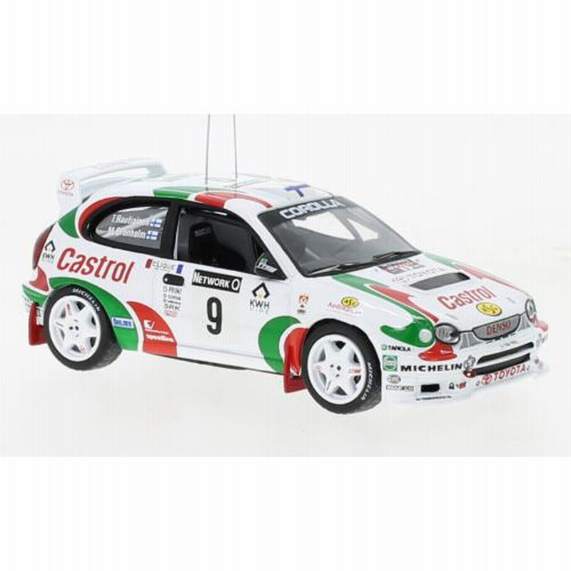 1/43 トヨタ カローラ カストロール ラリー IXO Toyota Corolla WRC No 