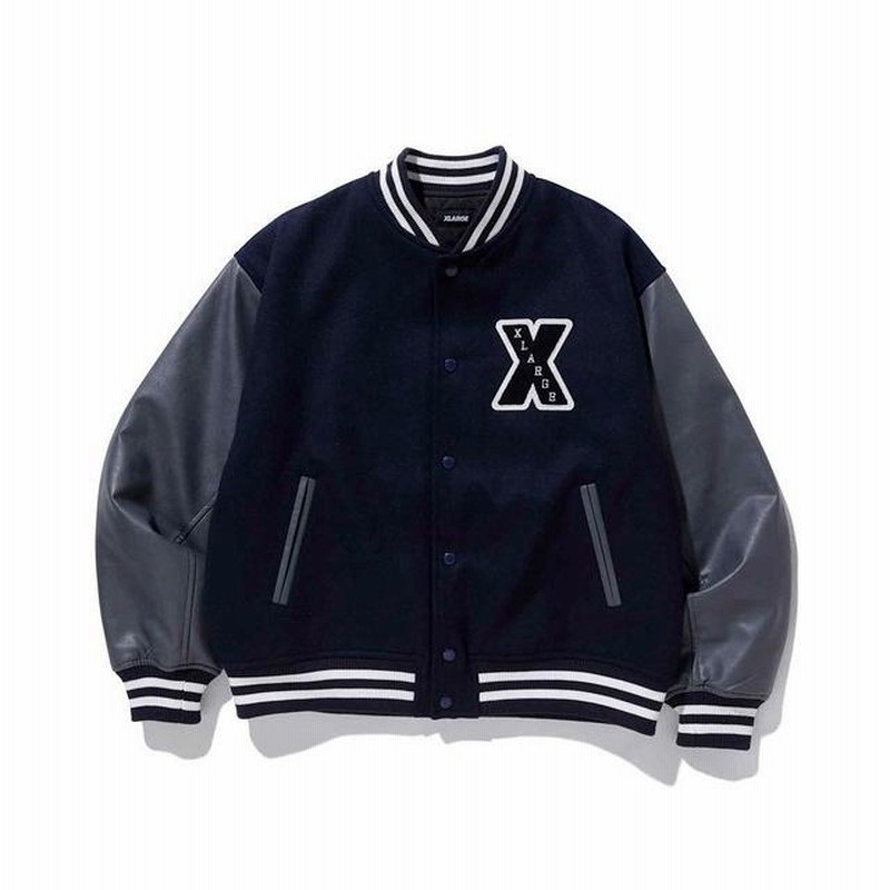 エクストララージ XLARGE OG VARSITY JACKET スタジャン ヴァー