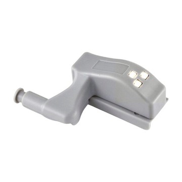 LED鉸鏈燈附電池 酒櫃燈櫥櫃燈 免接線小夜燈照明燈具 五金用品 贈品禮品