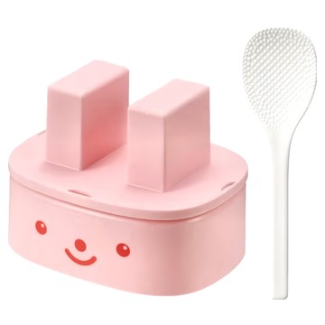 SALUS 佐藤金屬 兔子飯糰定型器  粉色  1組