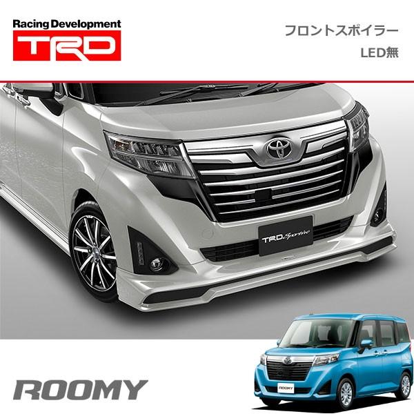 TRD フロントスポイラー(LEDなし) 素地(未塗装) ルーミー M900A M910A 16/11〜20/9  除くロアグリルガーニッシュ(メッキ・純正用品)付車 | LINEブランドカタログ