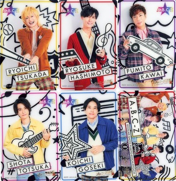 A.B.C-Z交換式卡SET(6張組)"ABC座傑尼斯傳說2021 at IMPERIAL THEATRE