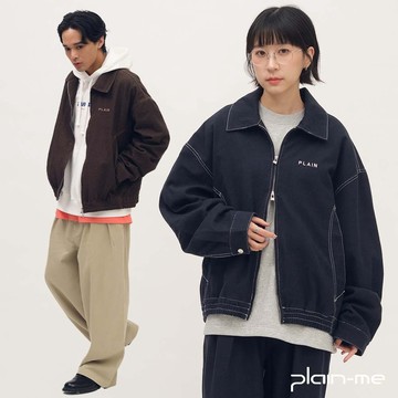 plain-me [馬到成功斜紋棉剪裁短版] 馬年 夾克 外套 冬天外套 男外套 [PLN11114-261]